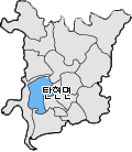 탄현면 지도